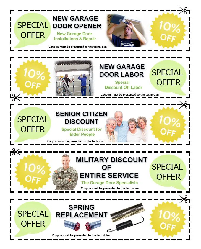 Bensenville Expert Garage Doors Service Bensenville, IL 630-332-0793 - coupons